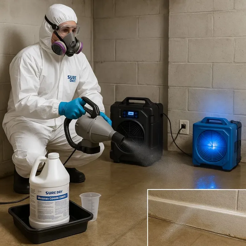 Sanitization and Odor Removal process in Rocky River, OH