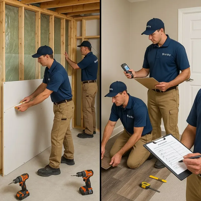 Repairs and Reconstruction process in Rocky River, OH